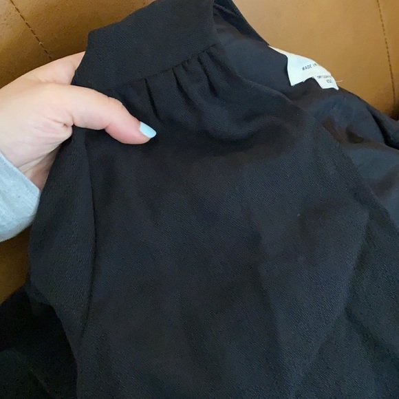 Stone cold fox / Black Love wrap jumpsuit ruffle Jumper Romper XS / S - Picture 10 of 10